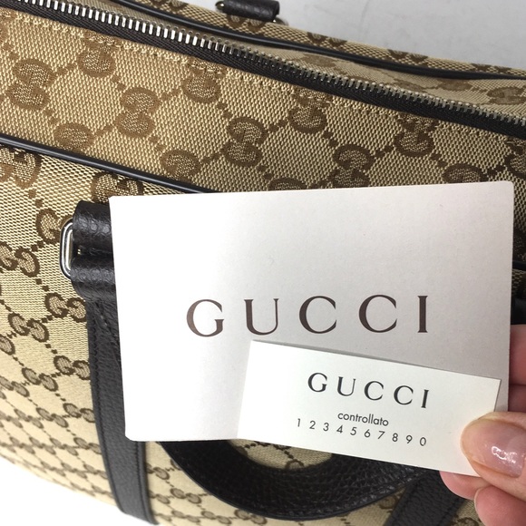 NWT Gucci brown unisex Messenger bag - Picture 13 of 15